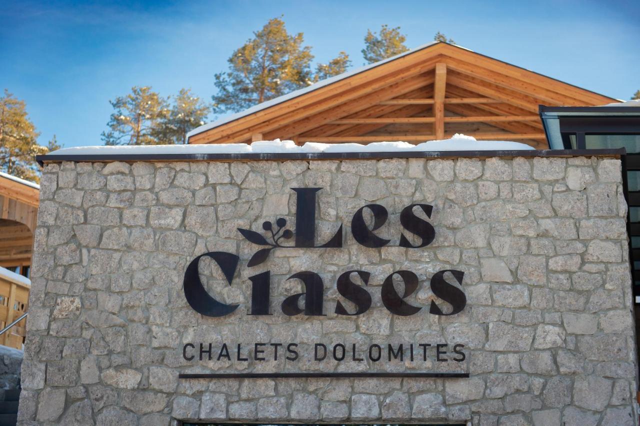 Les Ciases Chalets Dolomites Apt 3 St. Vigil Exteriör bild