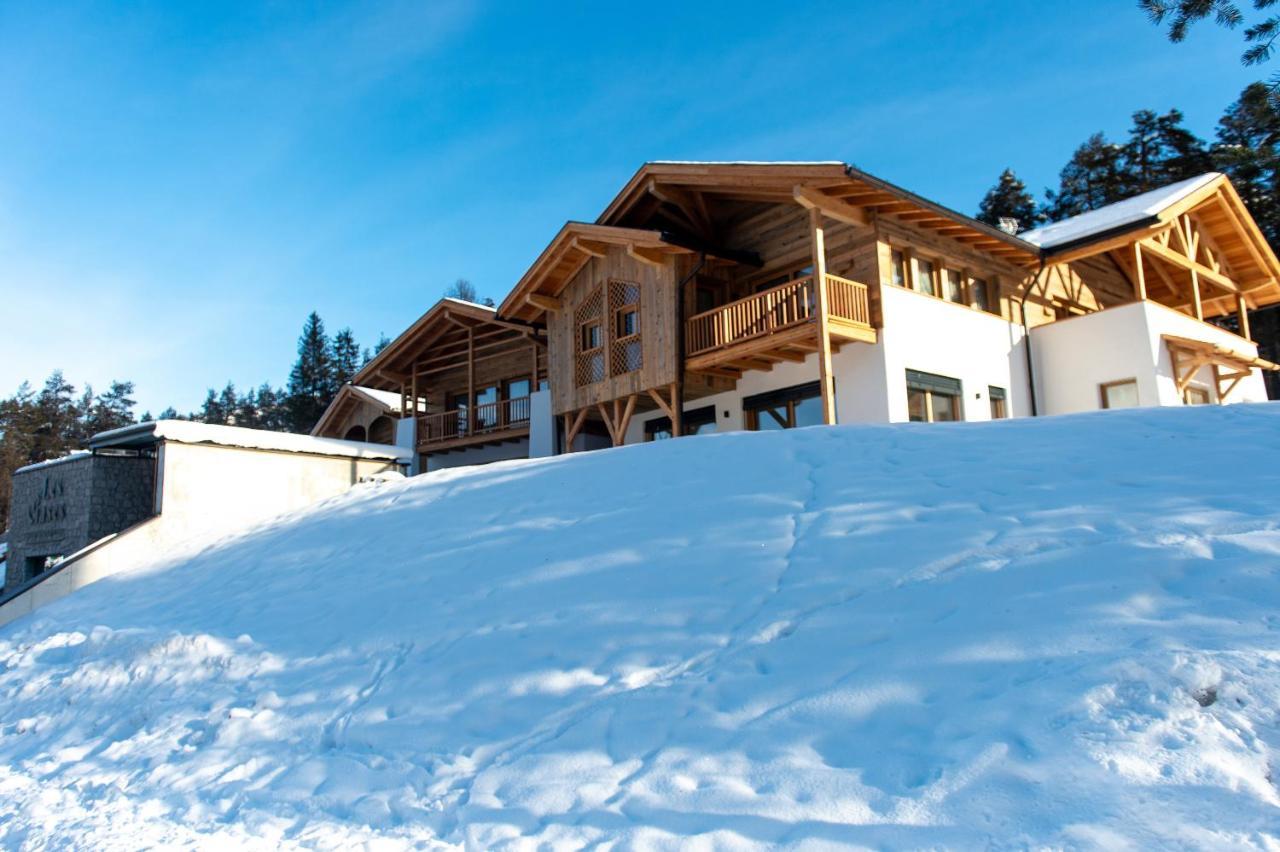 Les Ciases Chalets Dolomites Apt 3 St. Vigil Exteriör bild
