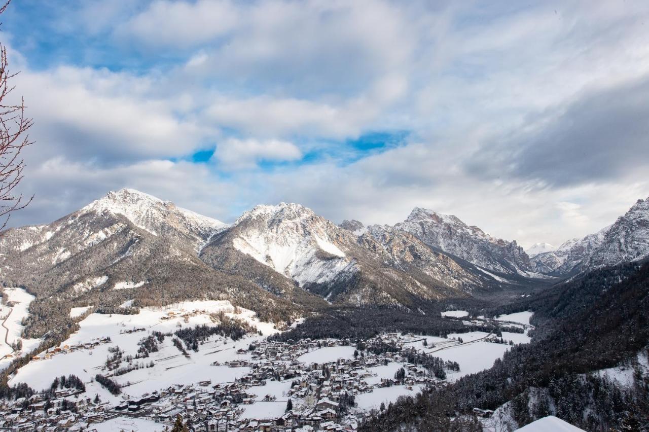 Les Ciases Chalets Dolomites Apt 3 St. Vigil Exteriör bild