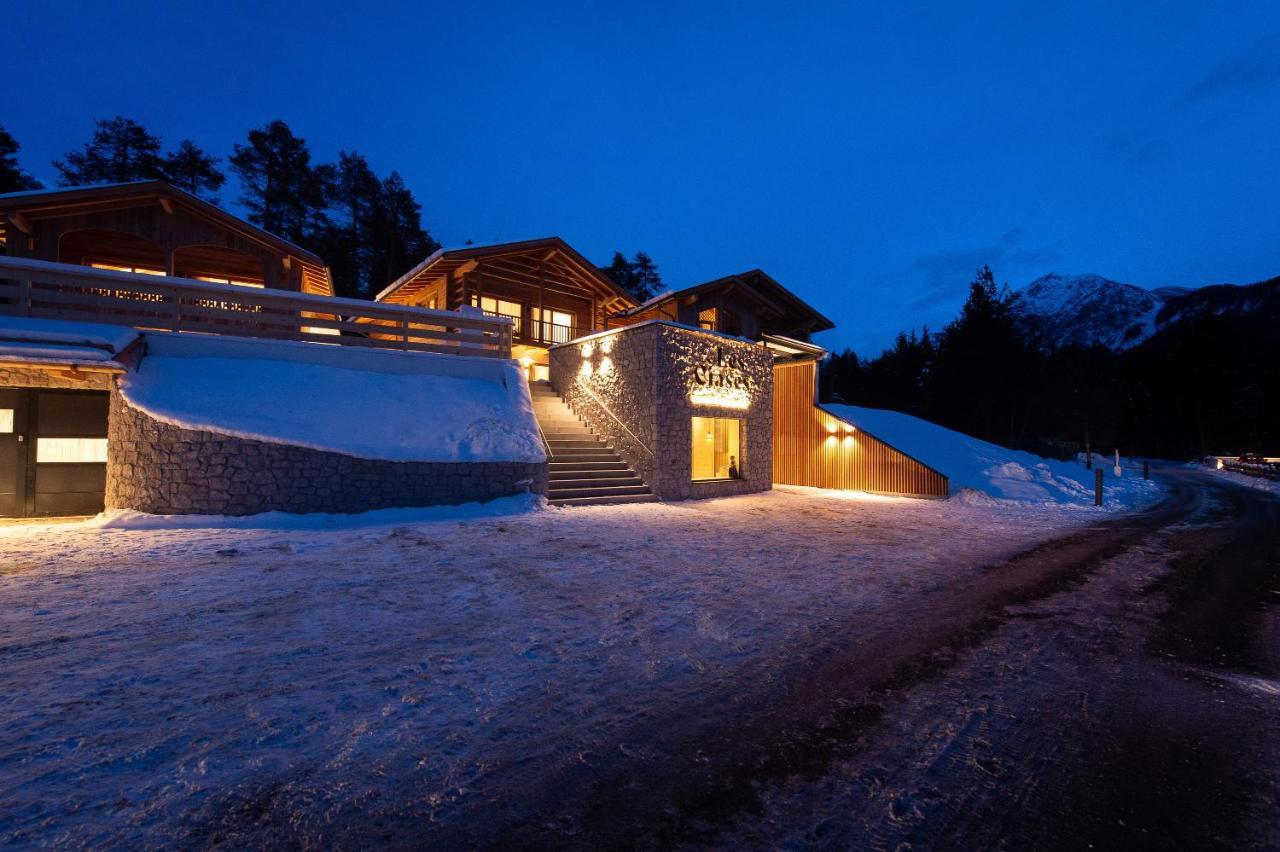 Les Ciases Chalets Dolomites Apt 3 St. Vigil Exteriör bild