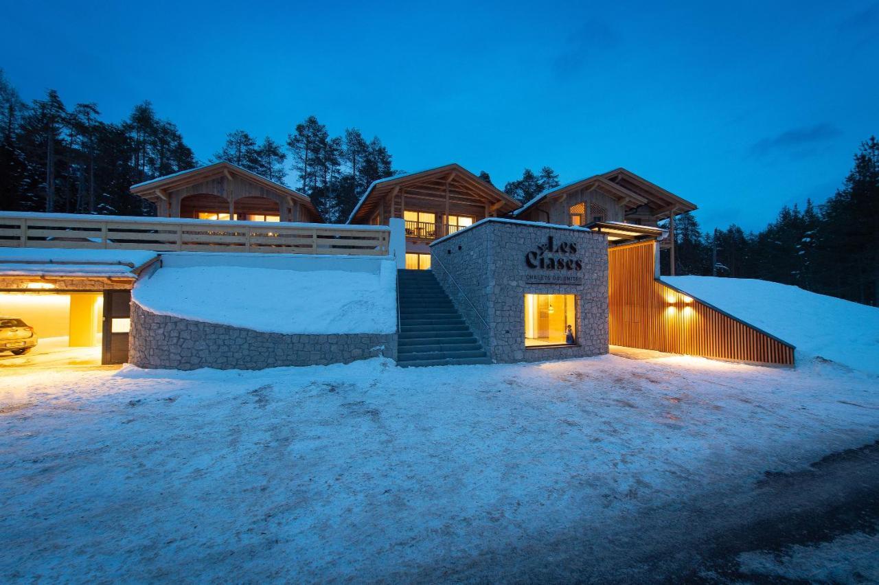 Les Ciases Chalets Dolomites Apt 3 St. Vigil Exteriör bild