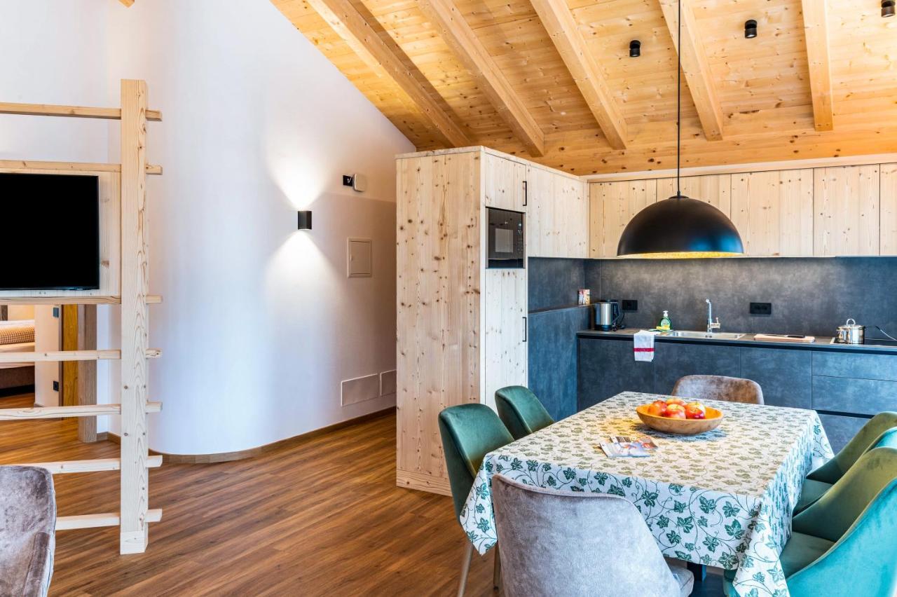 Les Ciases Chalets Dolomites Apt 3 St. Vigil Exteriör bild